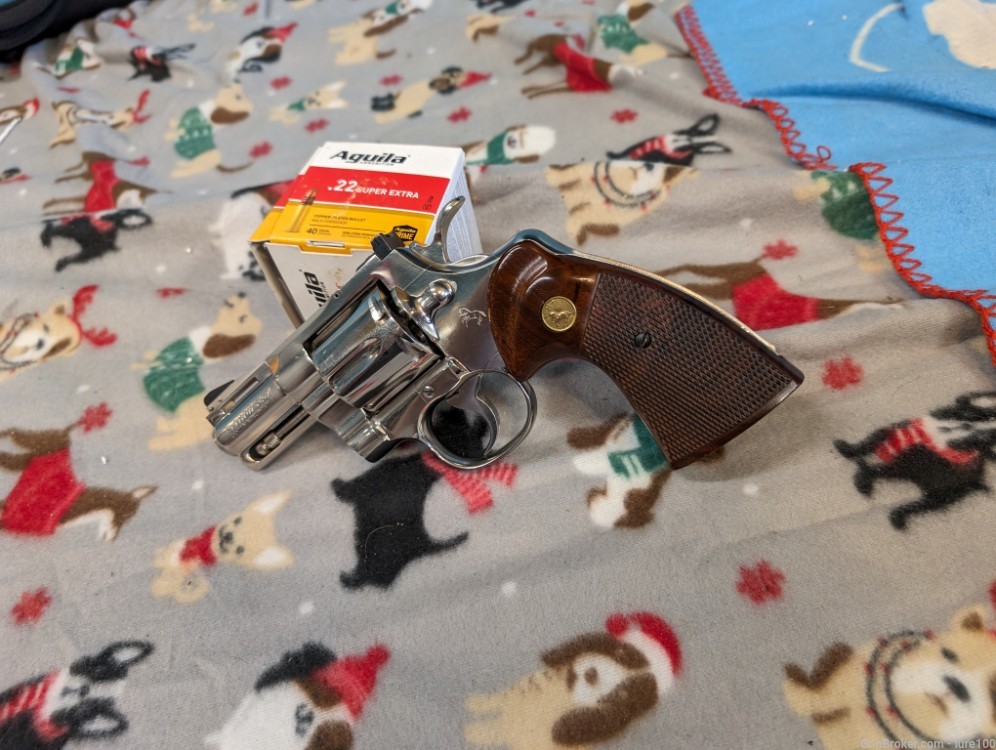 Rare 1973 Colt Python 2.5" Factory Nickel 357 Magnum gorgeous revolver wow-img-0