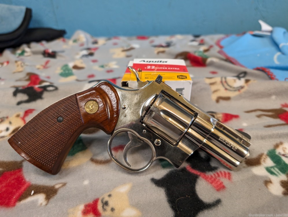 Rare 1973 Colt Python 2.5" Factory Nickel 357 Magnum gorgeous revolver wow-img-39
