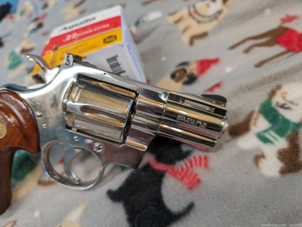 Rare 1973 Colt Python 2.5" Factory Nickel 357 Magnum gorgeous revolver wow-img-41