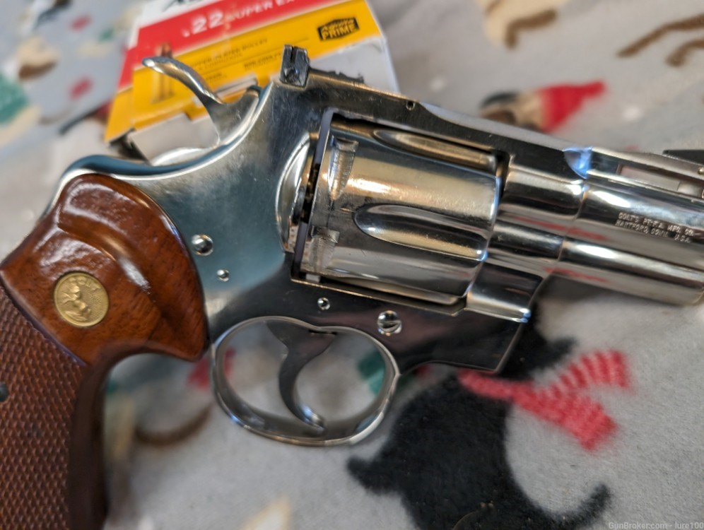 Rare 1973 Colt Python 2.5" Factory Nickel 357 Magnum gorgeous revolver wow-img-25