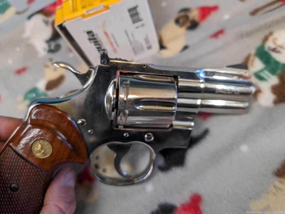 Rare 1973 Colt Python 2.5" Factory Nickel 357 Magnum gorgeous revolver wow-img-36