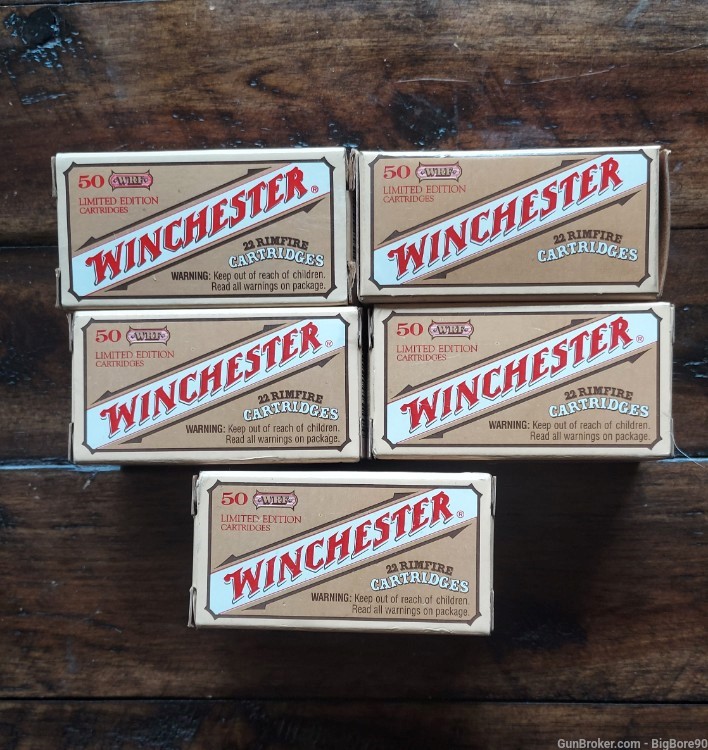 Winchester .22WRF Ammo 250 Rounds-img-0