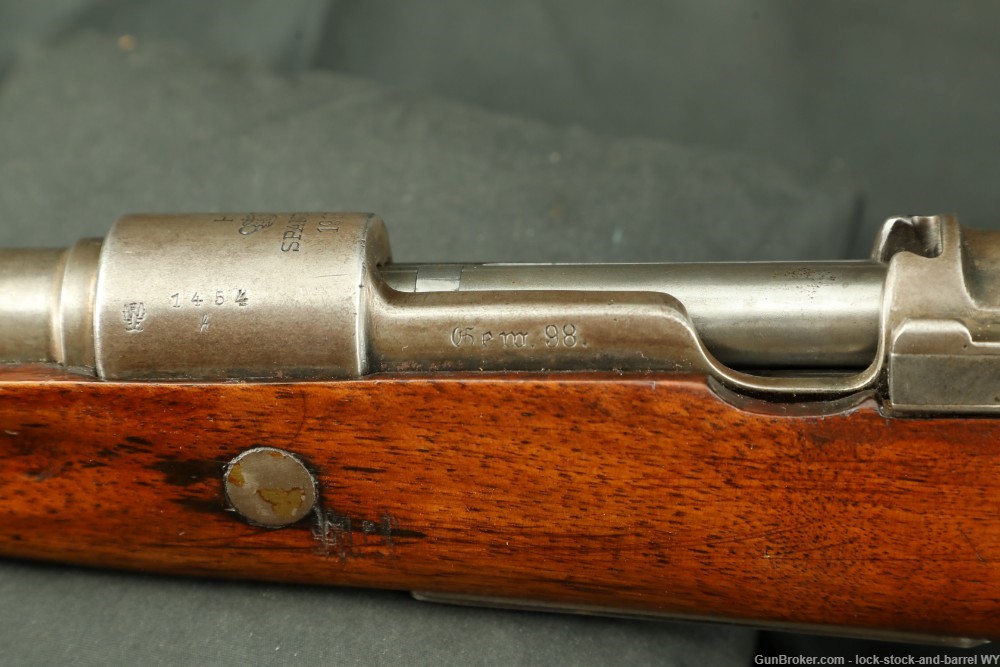 Spandau Gewehr 98 30” Barrel in 8mm Mauser Bolt Action Rifle, 1918 C&R-img-35