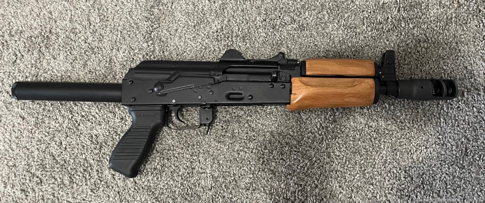 Brand New Bulgarian Arsenal SLR-106UR Krinkov Pistol Original Box-img-0