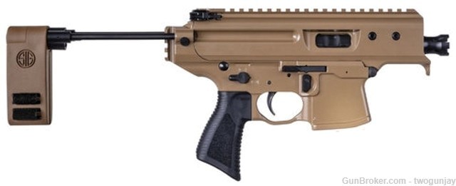 NEW-Sig Sauer MPX Copperhead 9mm Coyote Pistol w/ Brace ! PMPX-3B-CH-CO-img-0