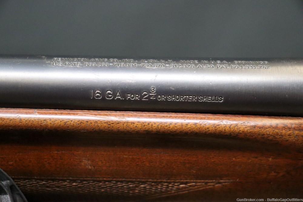Remington Model 11 16ga Semi Auto Shotgun-img-9