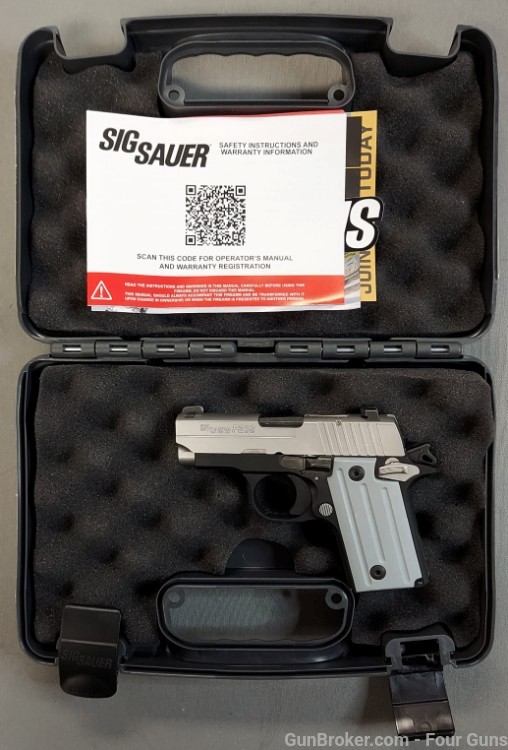 Sig Sauer P238 Semi-Auto Pistol 380 ACP 2.7" Barrel 6 Rounds 238-380-TSS2-C-img-4