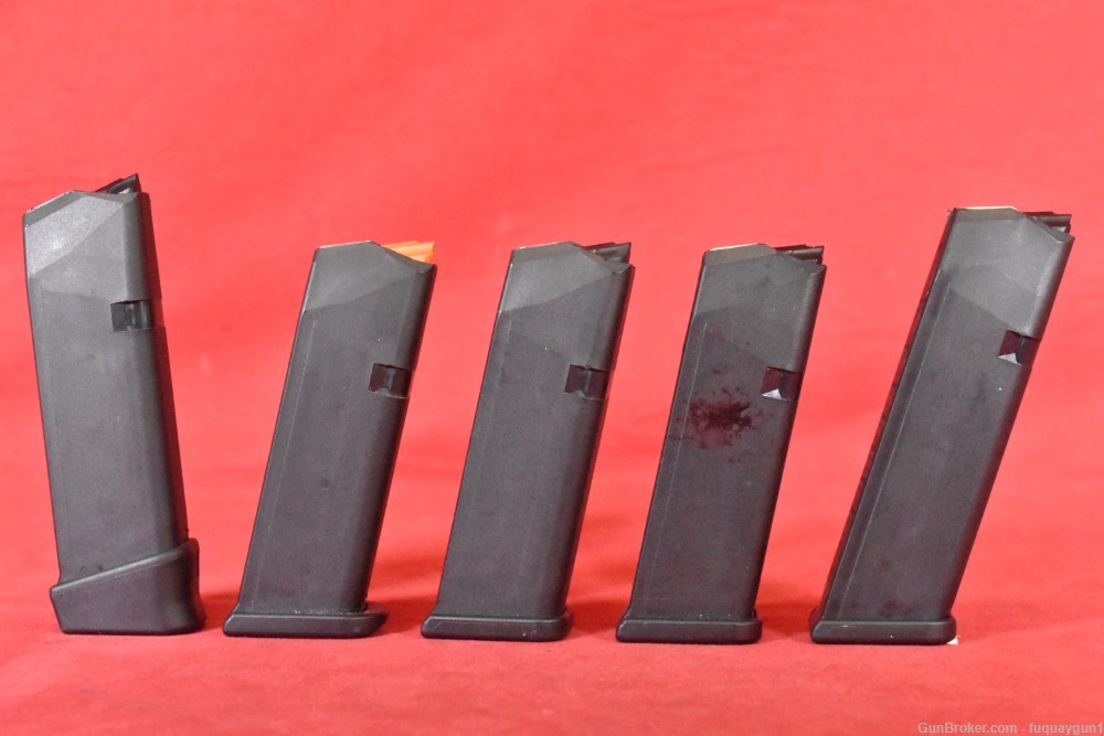 Glock 19 15rd 16rd 17rd 9mm Magazine *LOT OF 5* G26 Mag Glock-19 Clip-img-3