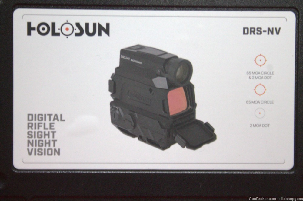 Holosun DRS-NV Rifle Sight Night Vision BRAND NEW -img-4