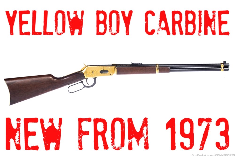 Winchester Model 94 RARE 1973 Yellow Boy Carbine 20" .30-30 Win -img-0