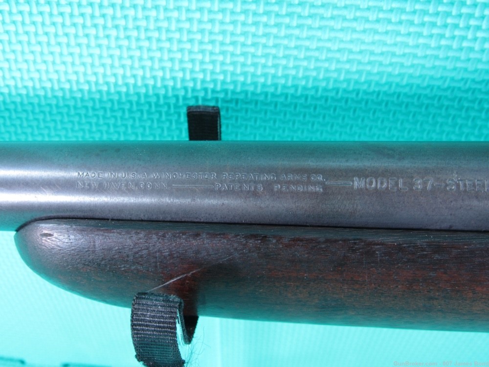 Winchester Model 37 Single Shot Breakdown 12 Gauge Shotgun 28” Barrel-img-15