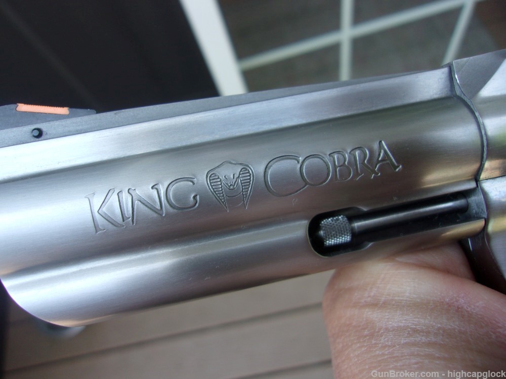 Colt King Cobra .357 Mag 4" Stainless Revolver 1994 SO NICE w/ Box $1START-img-12