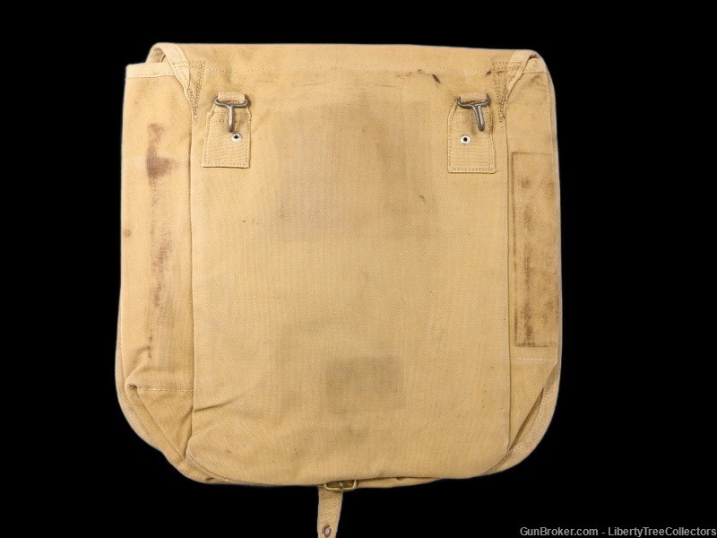 US Indian Wars Era M1878 Haversack Rock Island Marked-img-1