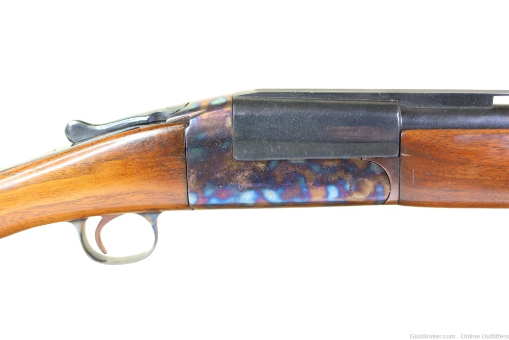 Lefever Arms Trap Gun Single Shot 12GA  32" 1rd Case Hardened Walnut Stock-img-3