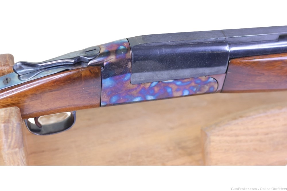 Lefever Arms Trap Gun Single Shot 12GA  32" 1rd Case Hardened Walnut Stock-img-9
