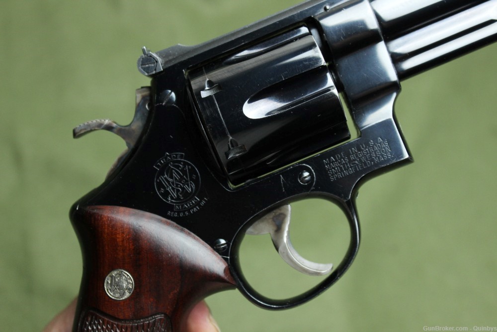 1956-57 Smith & Wesson Pre 29 5 Screw 44 Mag 6 1/2 inch Revolver Coke Grips-img-19