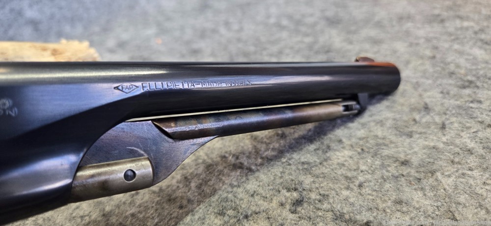 Flli Pietta 1861 Navy 44 cal 8" Black Powder Revolver w HOLSTER| No FFL-img-14