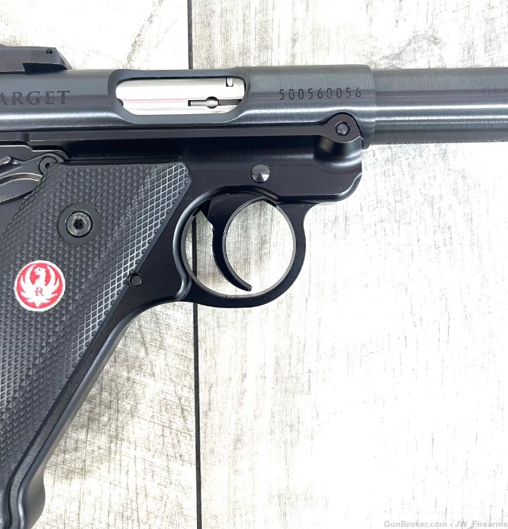 RUGER MKIV 22/45 TARGET .22 LR LIKE NEW-img-13