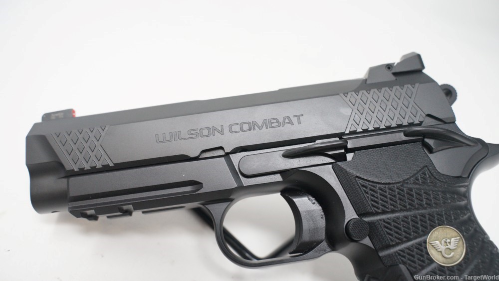 WILSON COMBAT EDC X9 9MM BLACK DLC 15 ROUNDS WITH RAIL (19310)-img-12