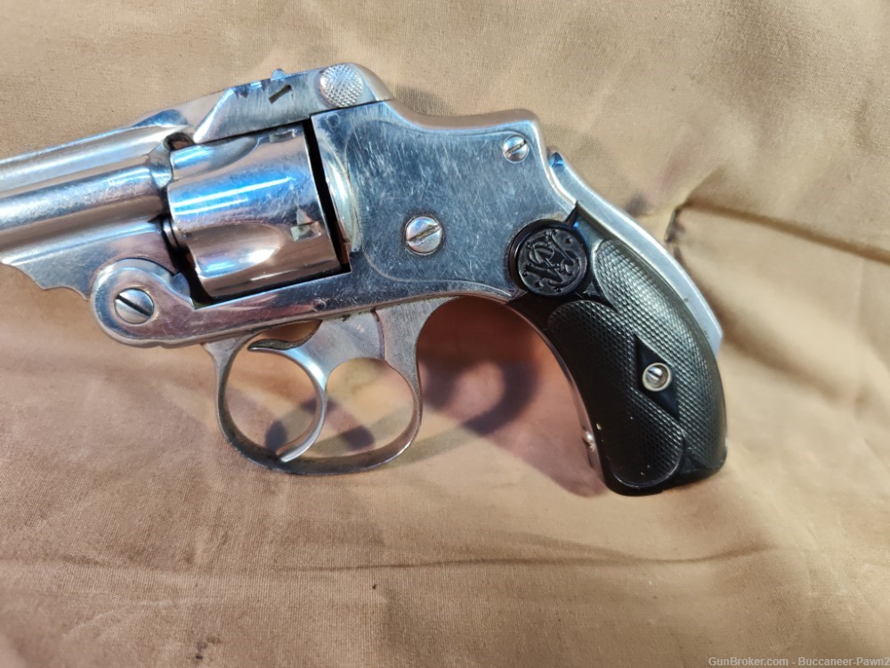 Smith & Wesson Safety Hammerless .32 S&W CTG 2" Barrel Top Break Revolver!-img-3
