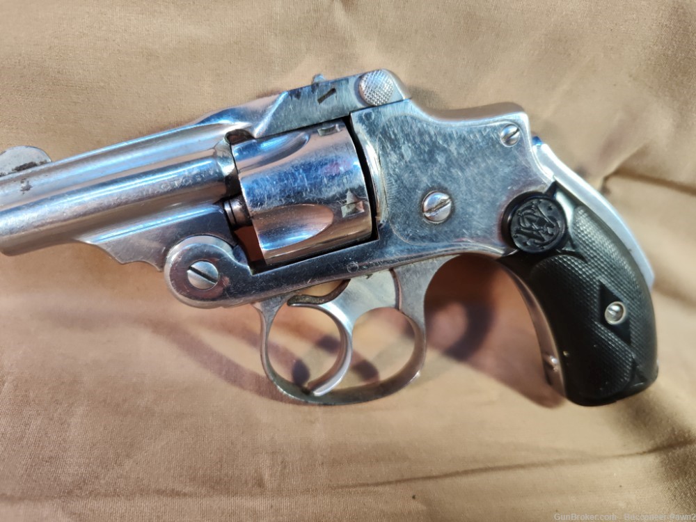 Smith & Wesson Safety Hammerless .32 S&W CTG 2" Barrel Top Break Revolver!-img-2