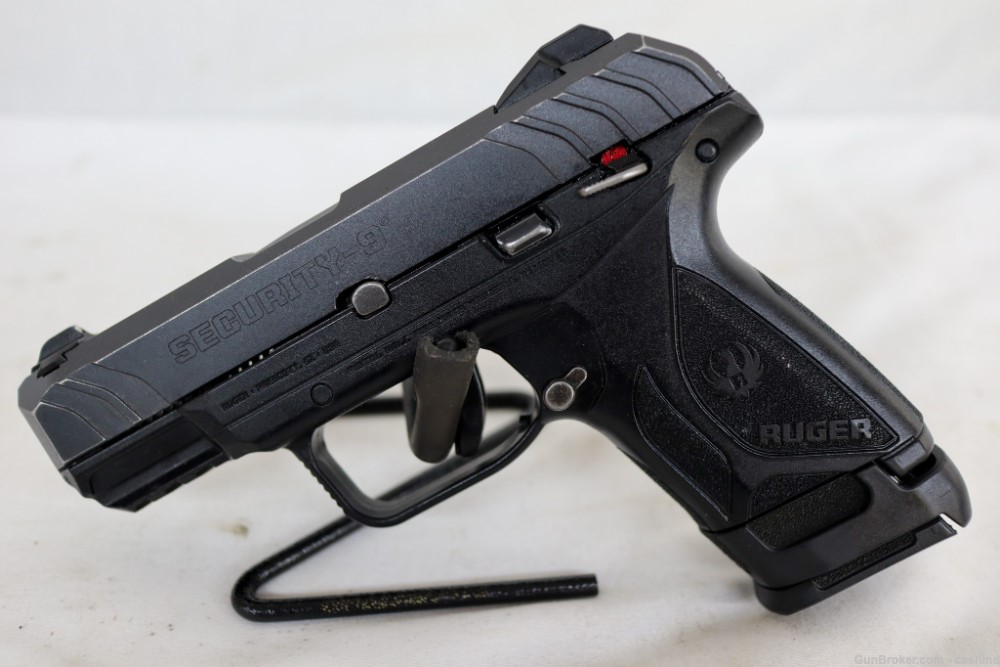 2019 Ruger Model Security-9 9mm 3.42” Compact S.Auo Pistol – Black Polymer -img-4