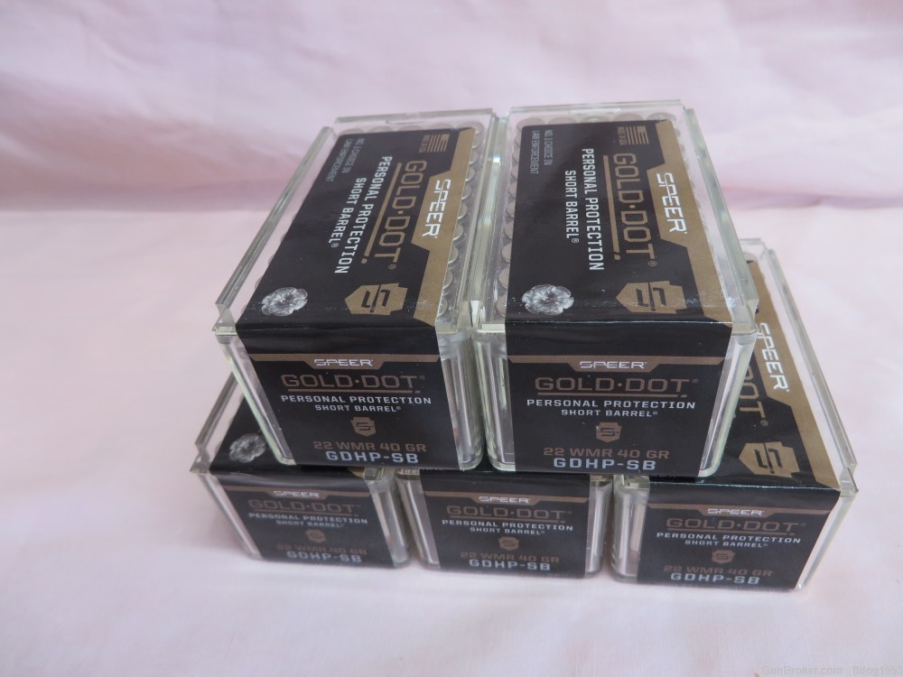 22 MAGNUM AMMO SPEER PERSONAL PROTECTION 40gr GDHP-SB 25Ords-img-1