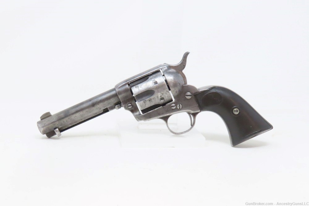 LETTERED 1902 COLT “PEACEMAKER” .32-20 WCF Single Action Army C&R Revolver -img-1