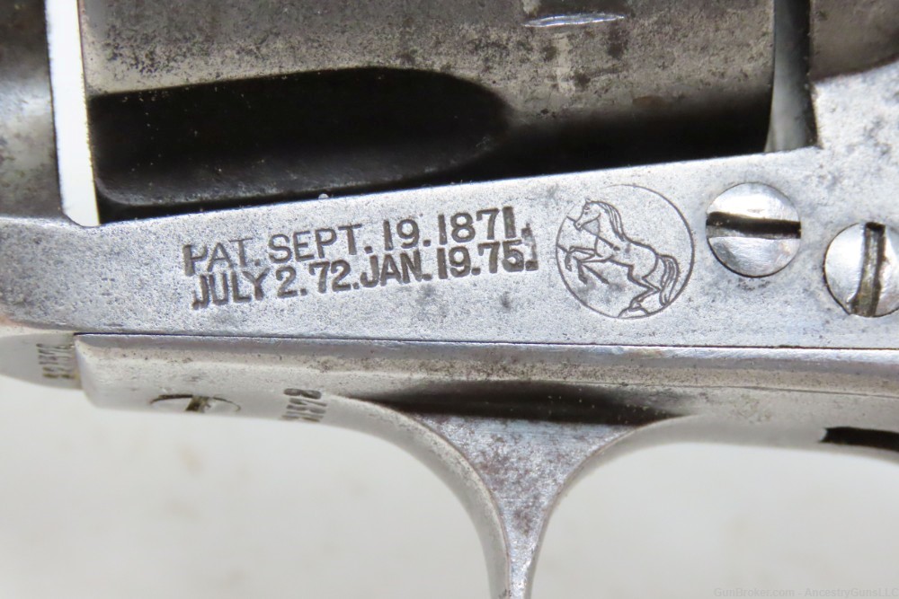LETTERED 1902 COLT “PEACEMAKER” .32-20 WCF Single Action Army C&R Revolver -img-5