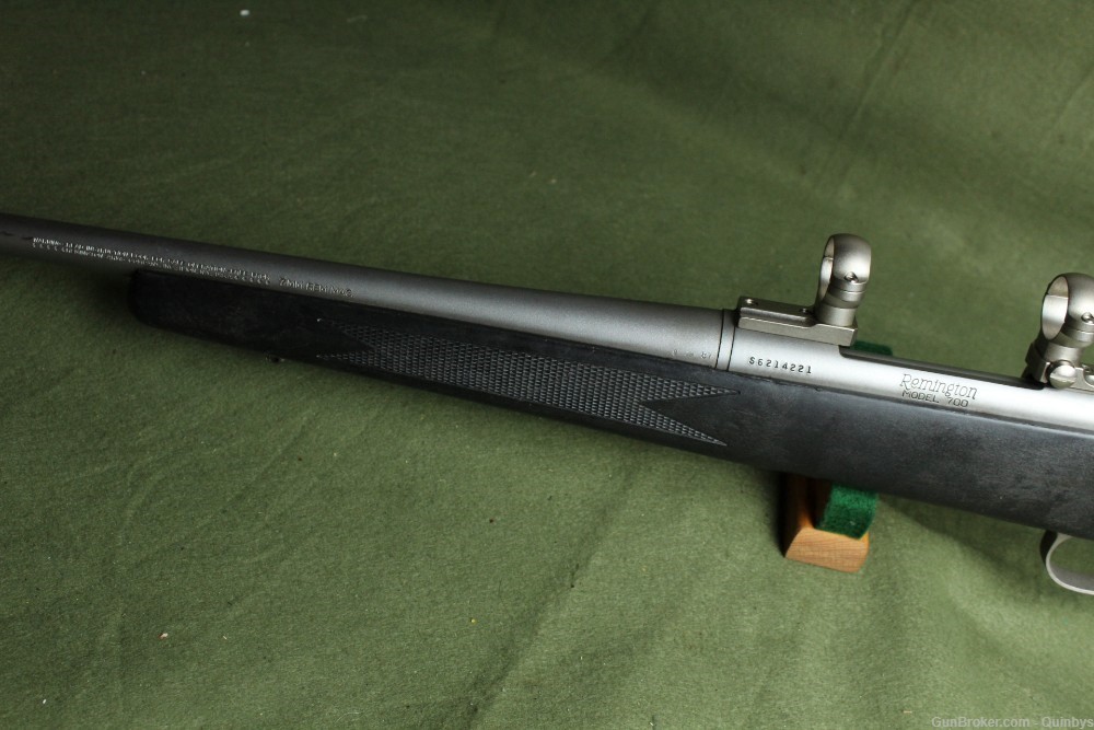 1992 Remington 700 ADL Stainless Synthetic 7mm mag 24" Bolt Action rifle-img-6