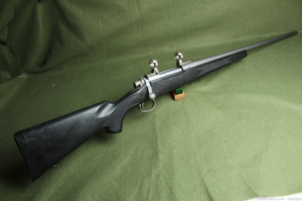 1992 Remington 700 ADL Stainless Synthetic 7mm mag 24" Bolt Action rifle-img-0