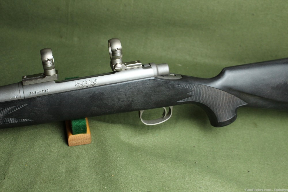 1992 Remington 700 ADL Stainless Synthetic 7mm mag 24" Bolt Action rifle-img-5