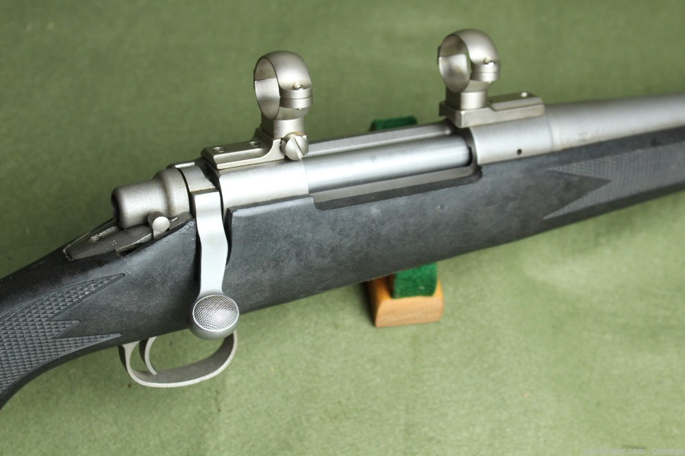 1992 Remington 700 ADL Stainless Synthetic 7mm mag 24" Bolt Action rifle-img-2