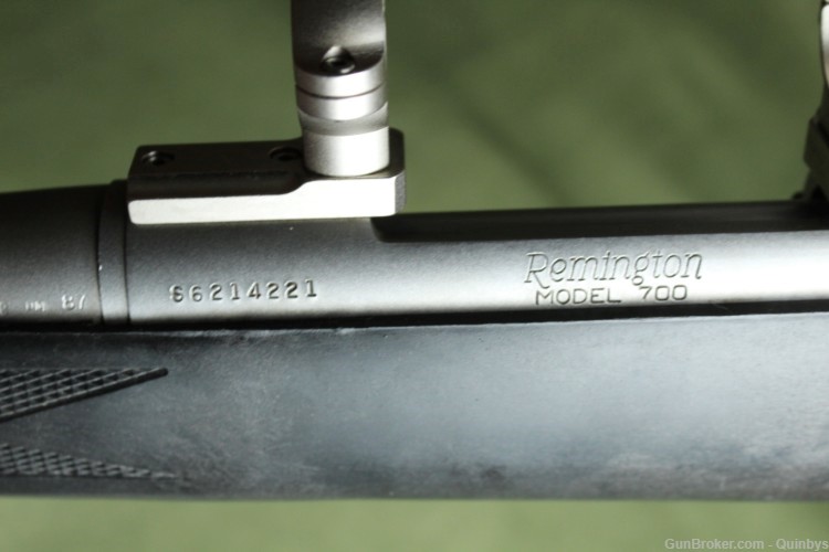 1992 Remington 700 ADL Stainless Synthetic 7mm mag 24" Bolt Action rifle-img-18