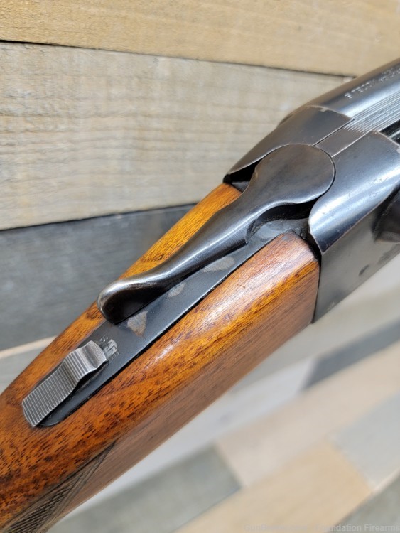 AH Fox Savage Model B 12 Ga SxS Shotgun *Cracked Stock*-img-6