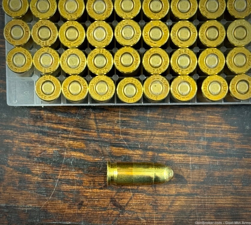PENNY START: Fiocchi .32 Auto/ 7.65 Browning FMJ 73 Gr - 250 Rounds-img-3