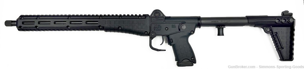 Keltec Sub 2000 Gen3 (S2K9-GLK) 16.15" 9mm 15Rd Rifle Folding Stock - Black-img-0