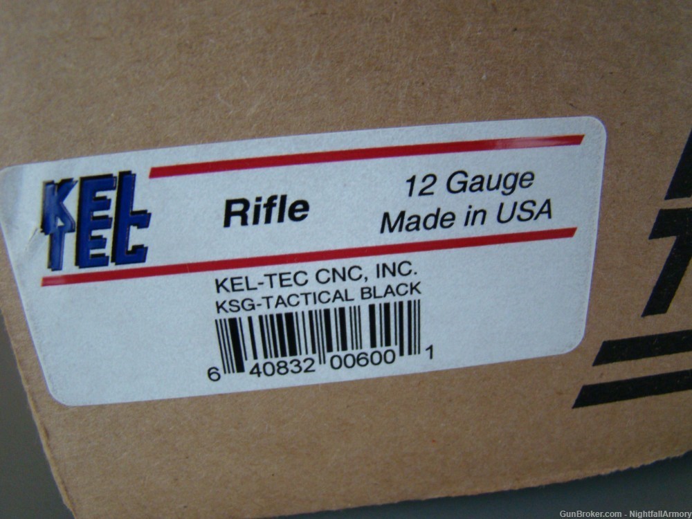 Kel-Tec KSG Tactical 12ga Pump SBS 13.5" Keltec 12 Short-Barrel KSGTACTICAL-img-1