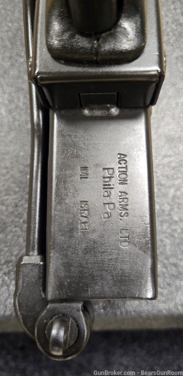 RARE Action Arms IMI UZI Mini Carbine 9mm 19.75" barrel Mint Pre-Ban -img-12