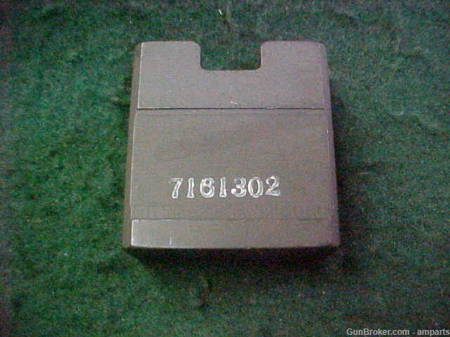 Browning M2HB Cal 50 machine gun locking block, late style with relief cut-img-0