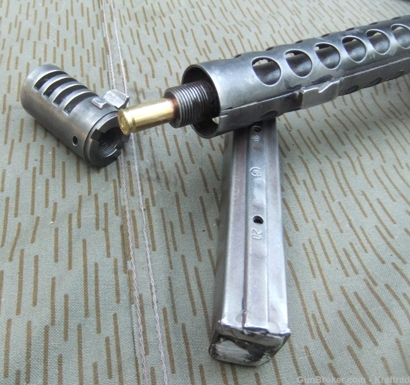 Beretta WWII 9mm MP38 Dummy Sub Machine Gun Display MP38a MAB 38-img-9