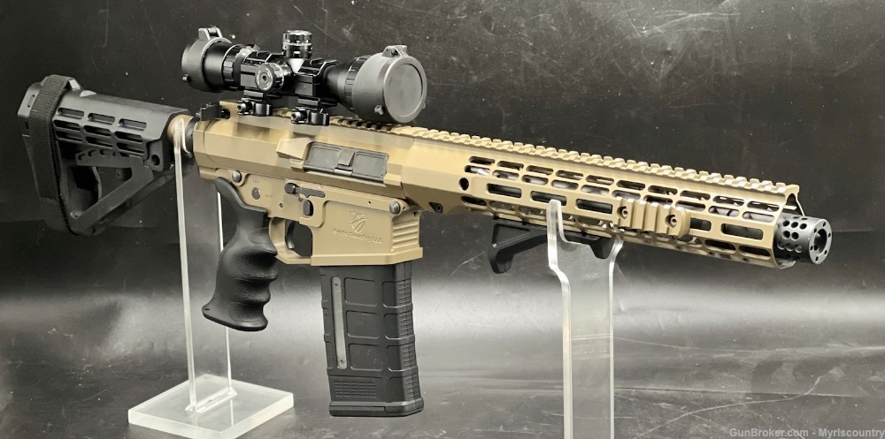 AR10 Myrls 12.5" FDE Atlas R One AR-10 308 Pistol AR10 -img-0