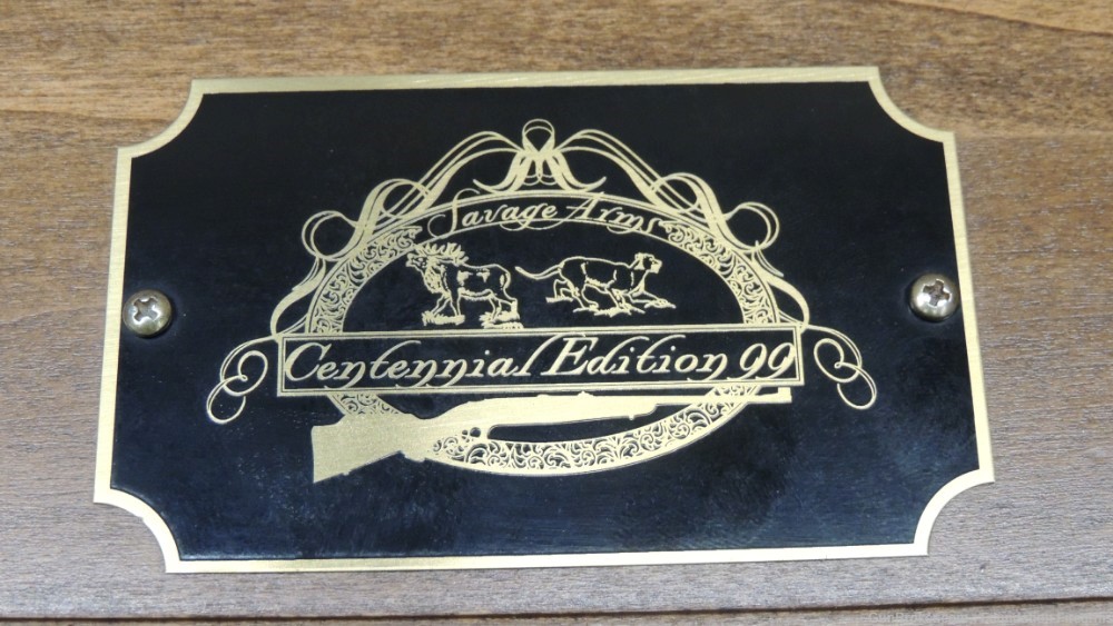 Rare Savage 99CE Centennial Edition 1 of 1000 Unfired In Presentation Case-img-18