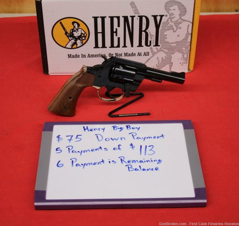 Henry, Big Boy Revolver, .357mag/.38 spl, New, LAYAWAY TODAY-img-1