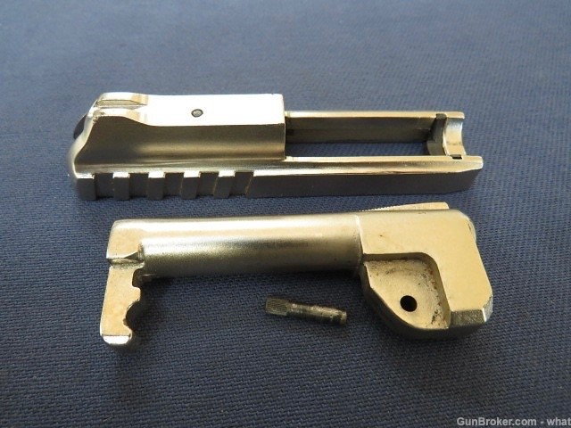 Taurus PT-22 .22 LR Nickel Pistol Slide & Barrel Assembly  PT22-img-0