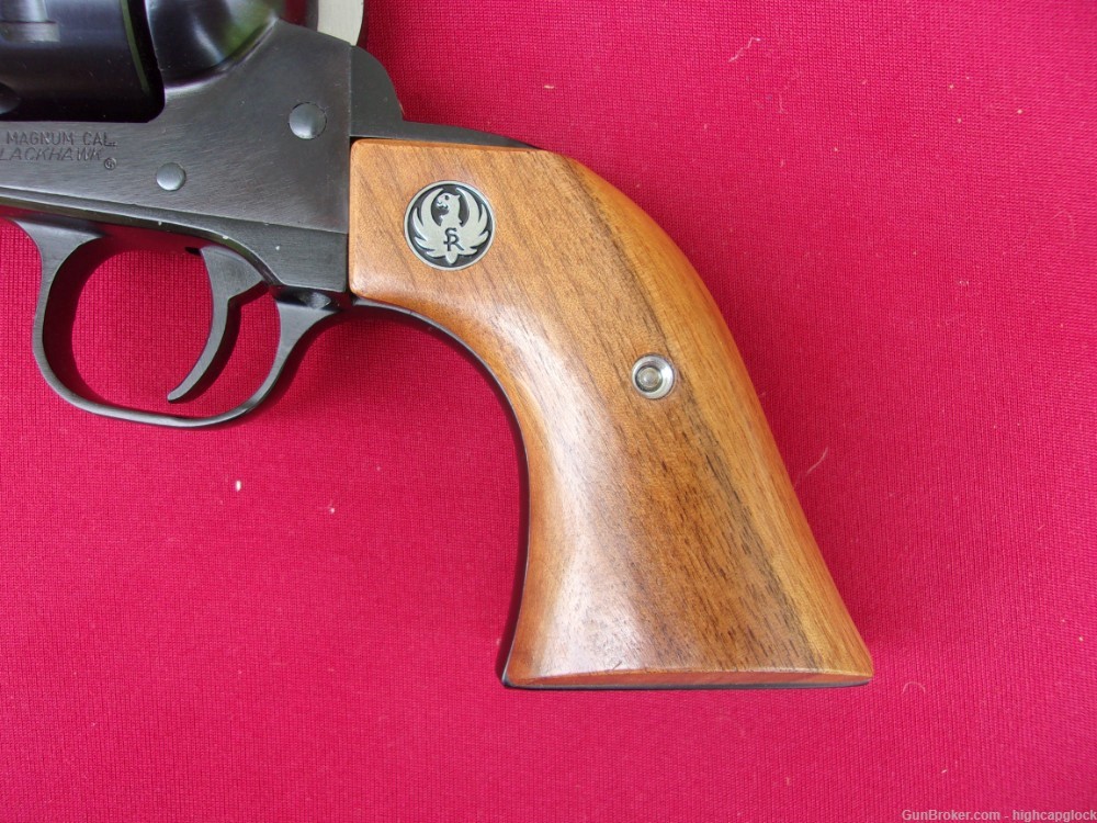 Ruger Blackhawk .357 Mag & 9mm Convertible 6.5" Revolver 1989 NICE $1START-img-7