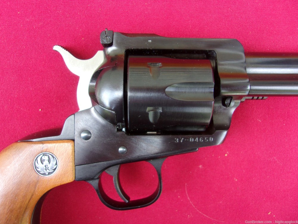 Ruger Blackhawk .357 Mag & 9mm Convertible 6.5" Revolver 1989 NICE $1START-img-4