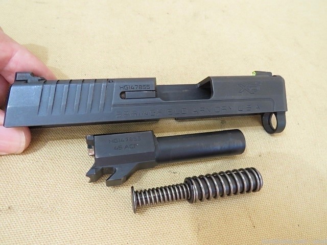 Springfield Armory Model XDs-45 Pistol Slide + Barrel & Recoil Assembly-img-3