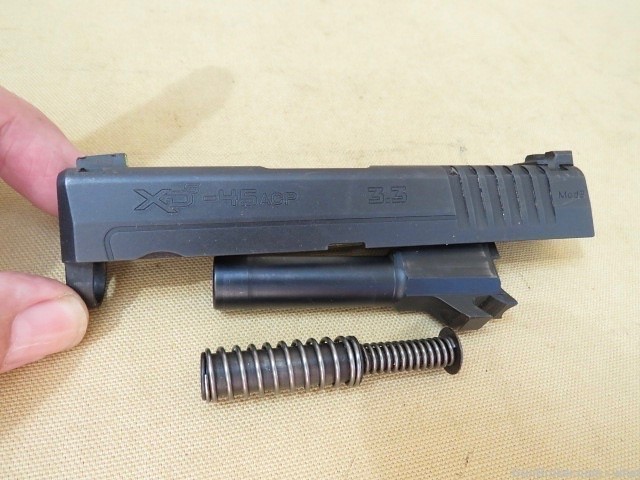 Springfield Armory Model XDs-45 Pistol Slide + Barrel & Recoil Assembly-img-0