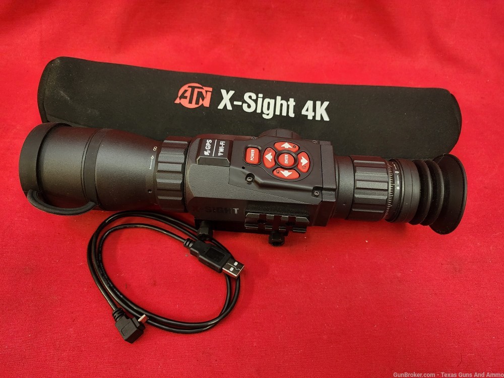 ATN X-SIGHT HD THERMAL NIGHTVISION SCOPE GREAT SHAPE!-img-0
